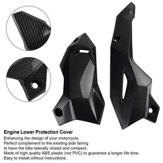 ABS Engine Lower Protection Cover Guard Fairing for KAWASAKI Z900 2020-2021