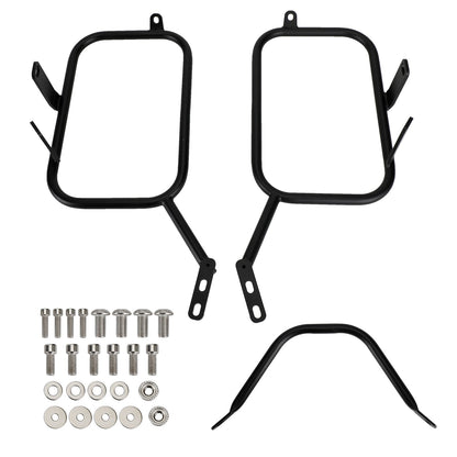 Black Saddlebag Support Mounting Bracket For Ducati Scrambler 400 800 16-22