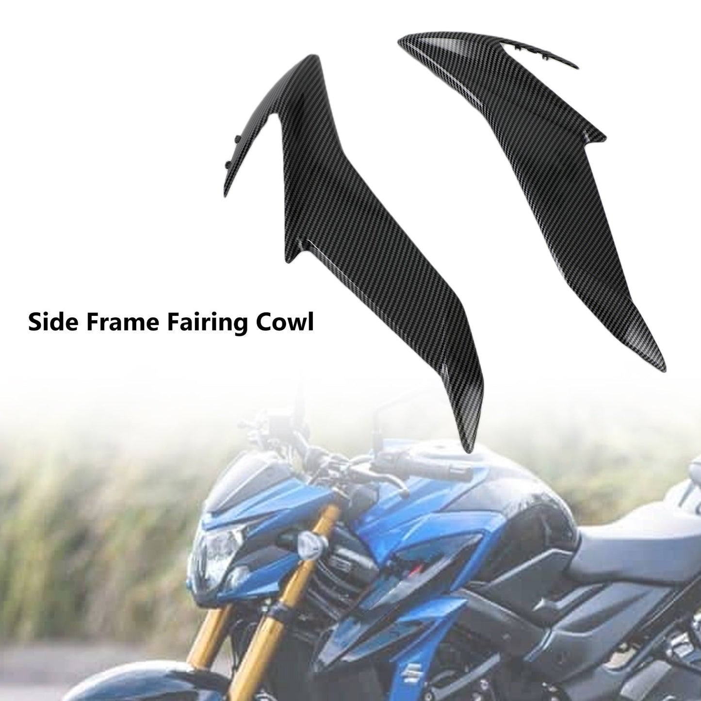 Side Frame Fairing Cowl Radiator Cover For Suzuki GSXS GSX-S750 2017-2021