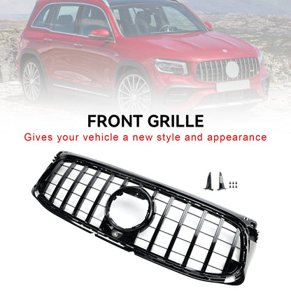 Mercedes 2020-2023 Benz GLB X247 AMG-Line Gloss Black Front Bumper Grill