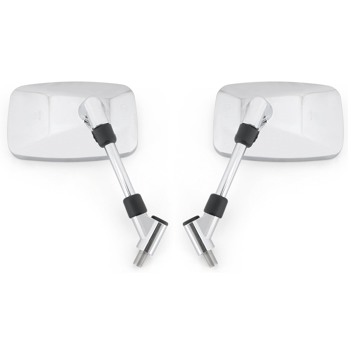 Rectangle 10MM Rear View Mirrors For Suzuki VS600 VS750 VS800 VL800 VZ800 VL1500