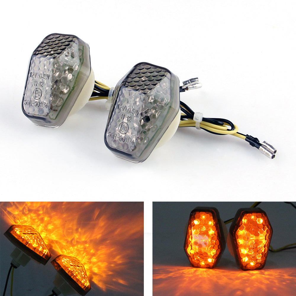LED Turn Signals For Suzuki GSXR600 2001-05 GSXR750 2000-05 GSXR1000 2001-2004 S Champoo