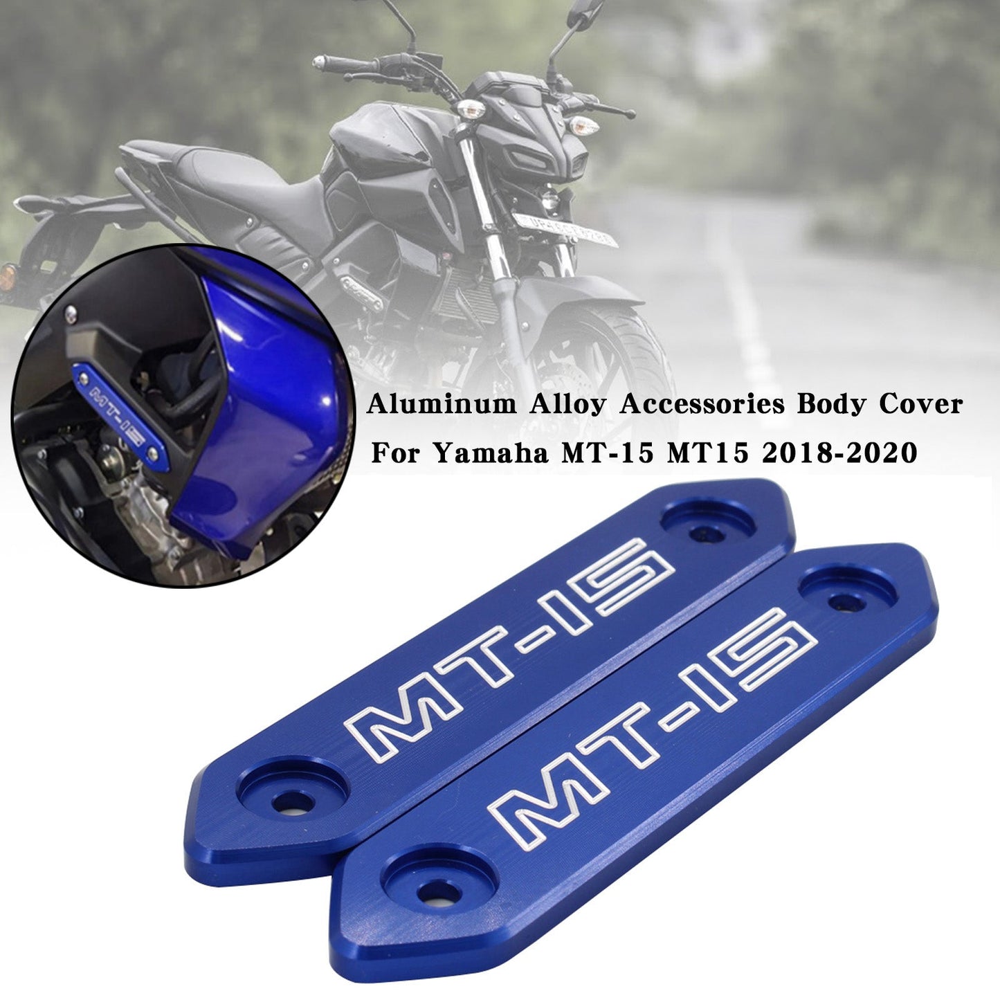 Aluminum Alloy Accessories Body Cover For Yamaha MT 15 MT-15 MT15 2018-2020