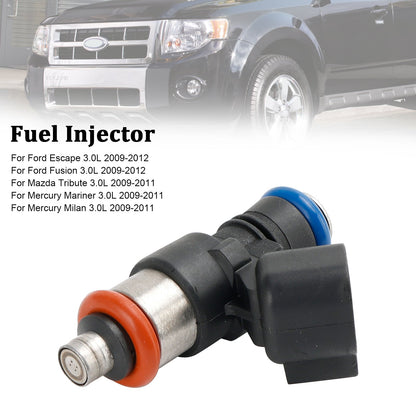 2009-2012 Ford Escape Fusion 3.0L 1PCS Fuel Injector 0280158189 FJ998 9L8E-A5A