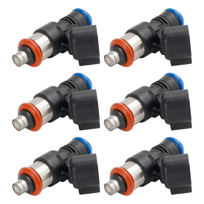 2009-2012 Ford Escape Fusion 3.0L 6PCS Fuel Injector 0280158189 FJ998 9L8E-A5A