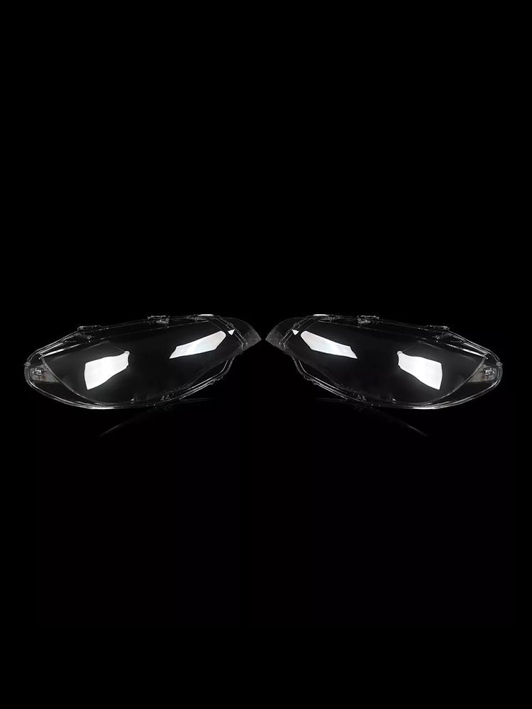 2008-2014 BMW E71 X6 2PCS Clear Headlight Lens Cover Headlamp Left + Right 63117271371 63117271372