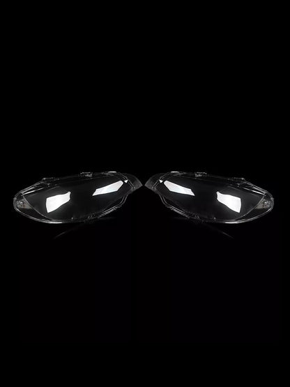 2008-2014 BMW E71 X6 2PCS Clear Headlight Lens Cover Headlamp Left + Right 63117271371 63117271372