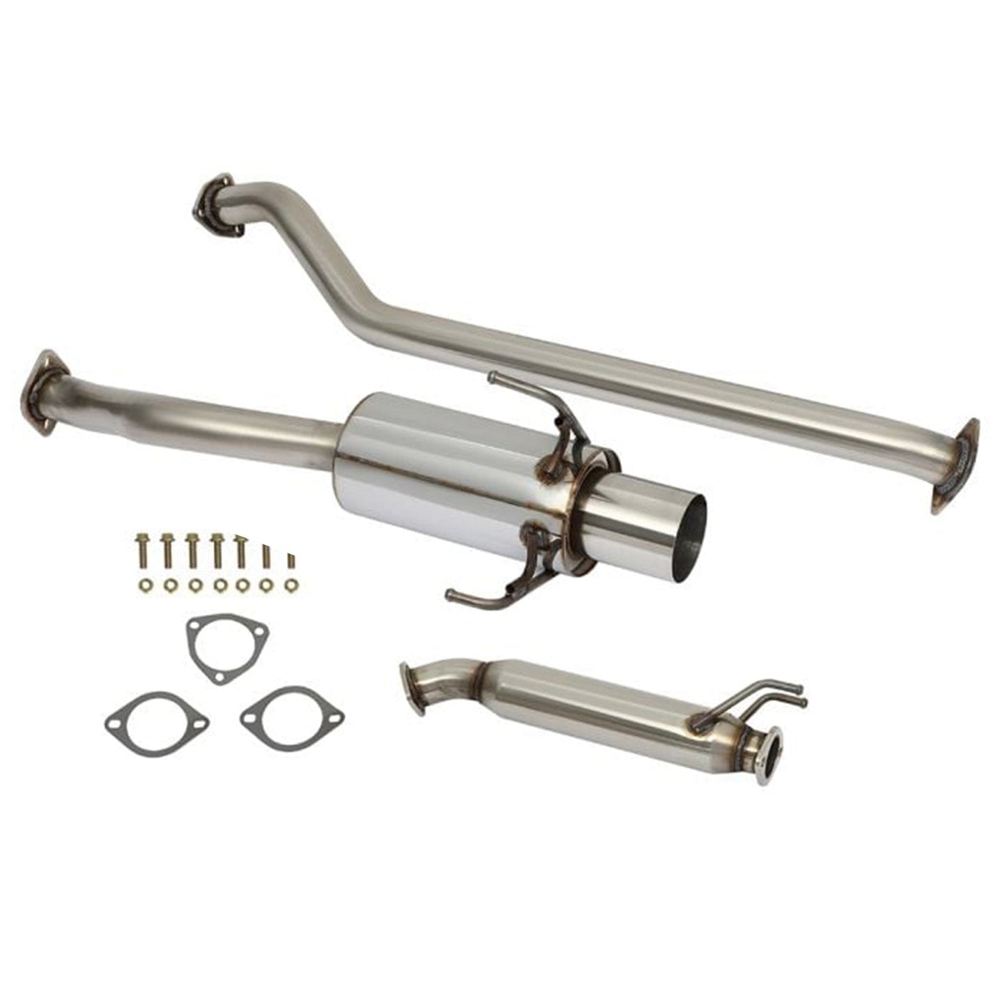 2002-2005 Honda Civic 2.0L Tip Muffler Catback Exhaust System