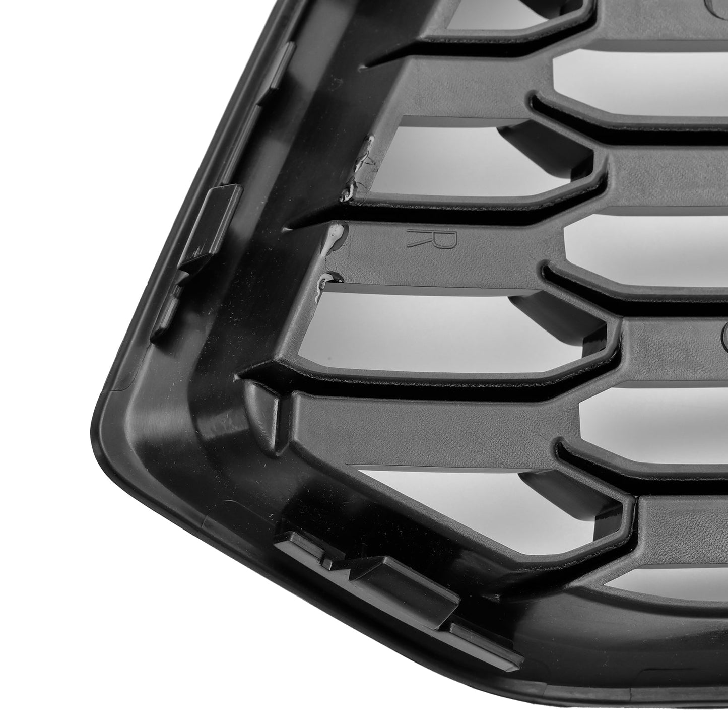 Audi Q5 Standard 2018-2022 2PCS Front Bumper Cover Grill Honeycomb Mesh Black Grille