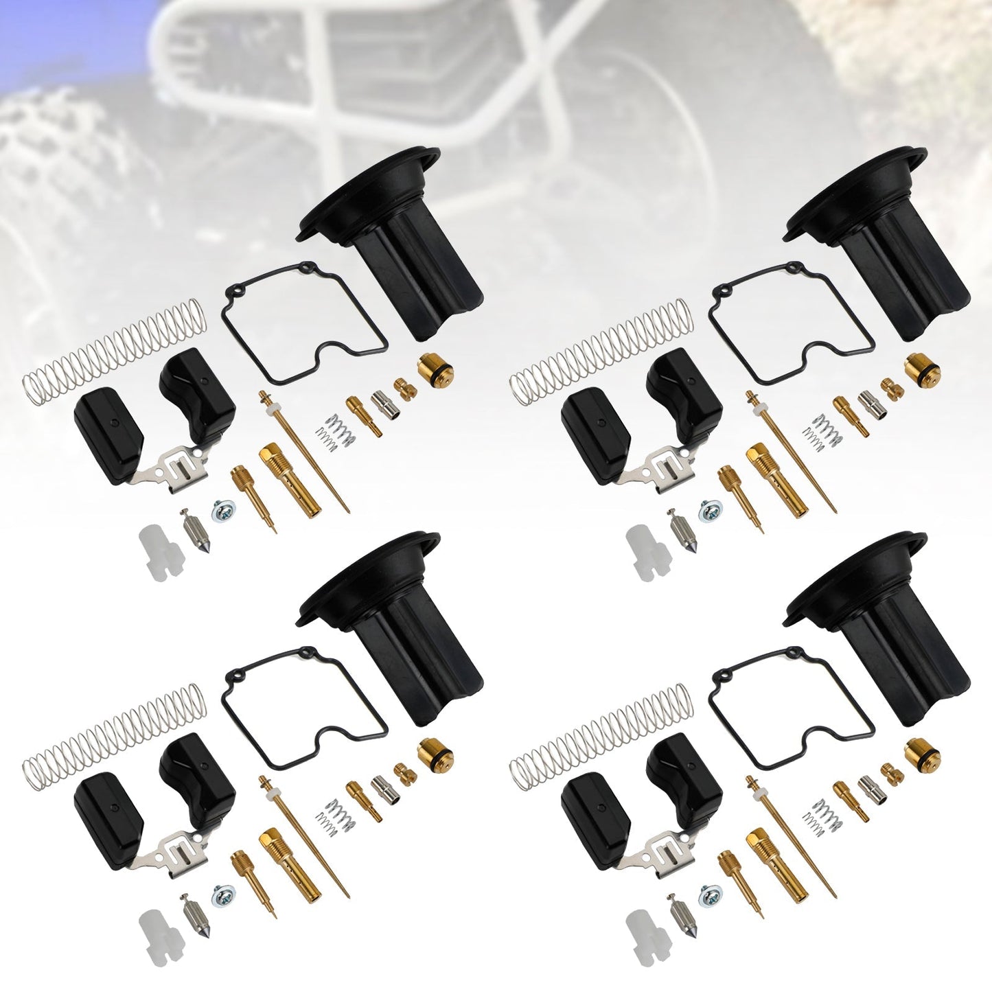 250CC ATV ATV250 EN250 GP200 GP250 MV30 4PCS Carburetor Rebuild Repair Kit
