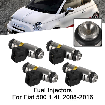 2001-2016 Fiat Doblo 1.4L 4PCS Fuel Injectors IWP160 71792994 77363790