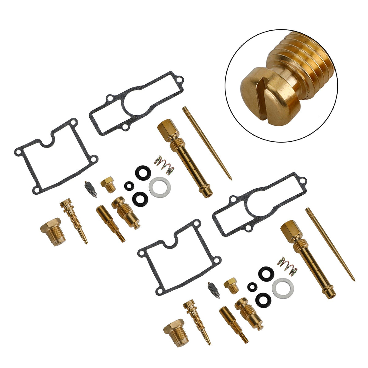 1980-1983 Kawasaki Z400 KZ400FX KZ550 GPZ550 2PCS Carburetor Rebuild Kit