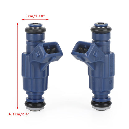 2004-2008 Sportsman 700 EFI 2PCS Fuel Injectors 1202863 0280156208 1253558 100-4332