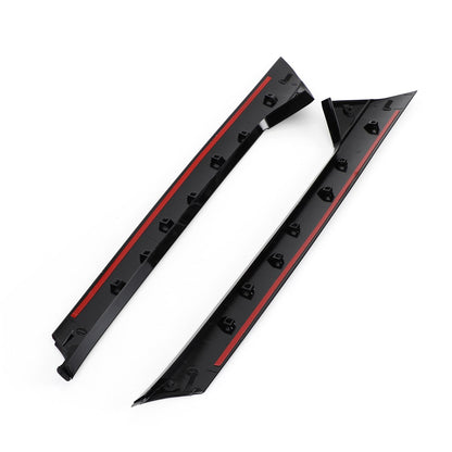 2011-19 Ford Explorer Left+Right Pair Side Windshield Outer Trim Molding BB5Z-7803144-AA