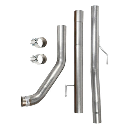 4" DPF Delete Race Pipe for Dodge Ram 1500 3.0L Turbo Eco Diesel 2014-2018