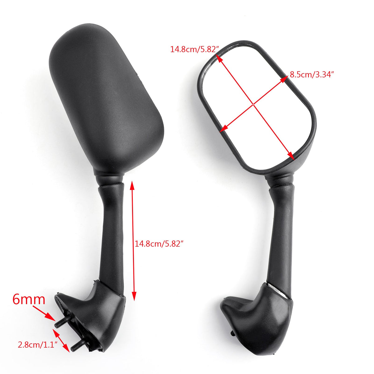 Brand New Mirrors Mirror For 2004-2006 Yamaha YZF 1000 R1