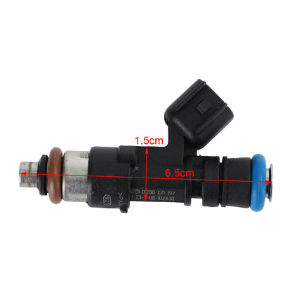 2011-2014 Polaris RZR 800 2PCS 0280158197 Fuel Injectors GX1111IJ117XG 1204319