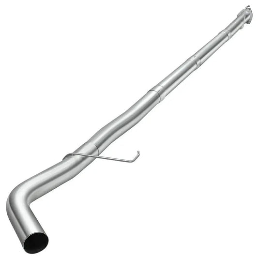4" Cab & Chassis DPF Delete Exhaust Pipe 2013+ 6.7L Dodge Ram Cummins