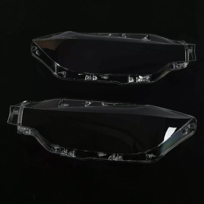 2016-2018 BMW F30 3 Series 2PCS Xenon Headlight Headlamp Clear Lens Cover 63117419630 63117419622