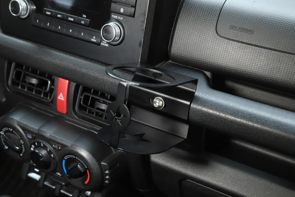 2019+ Suzuki Jimny Aluminum Water Cup Holder Mount Bracket