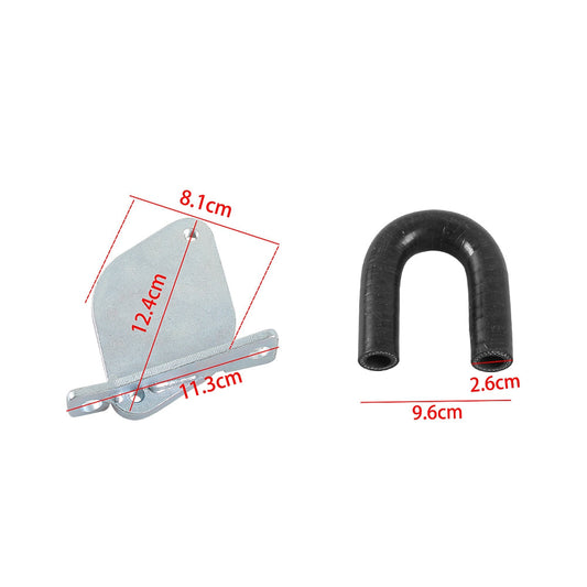 6.6L Duramax LMM EGR Delete Kit with High Flow Intake Elbow Fit 07-10 Chevy GM 2500 3500