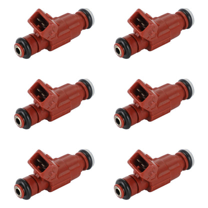 6PCS Fuel injectors 0280156028 1L2E-C5A 822-11139 Fit 2002-2003 Ford Explorer 4.0L 2002-2004 Mercury Mountaineer 4.0L