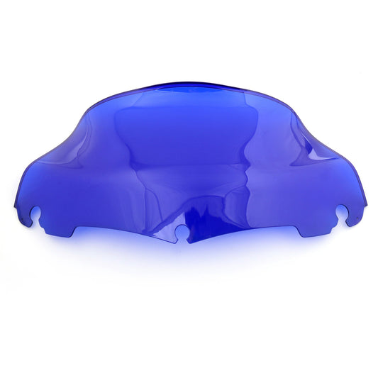 ABS 9" Windshield For Touring Electra Street Tri Glide FLHT FLHTC 2014-2016 Blue