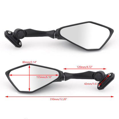 2013-2017 Kawasaki Ninja 250 EX250 56001-0239 56001-0240 Rear View Mirrors