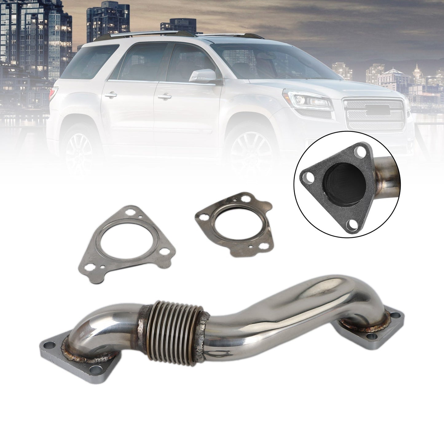 Exhaust Up-Pipe for 2001-2016 6.6L Duramax LB7 LLY LBZ LMM LML