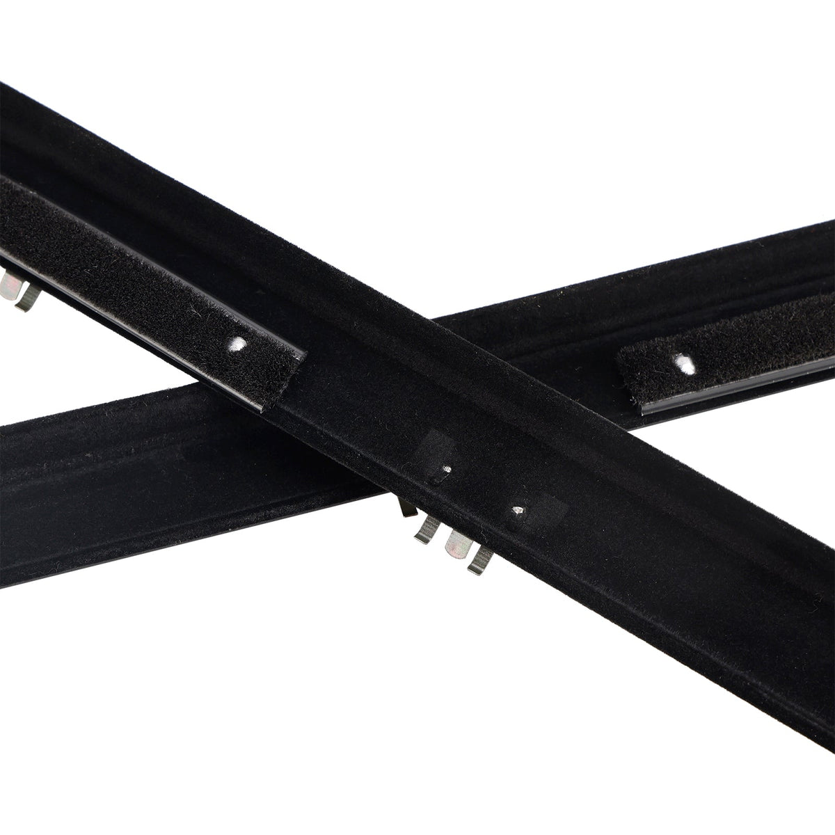 1984-1996 Chevrolet C4 Corvette Driver + Passenger Sides Door Panel Outer Window Seals MID-845680