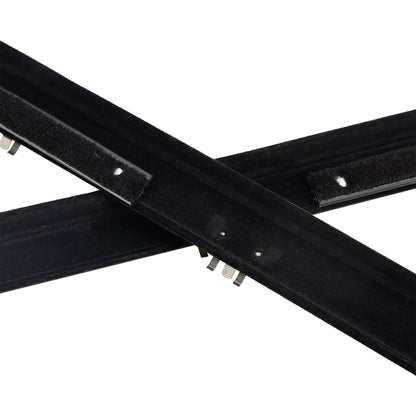 1984-1996 Chevrolet C4 Corvette Driver + Passenger Sides Door Panel Outer Window Seals MID-845680
