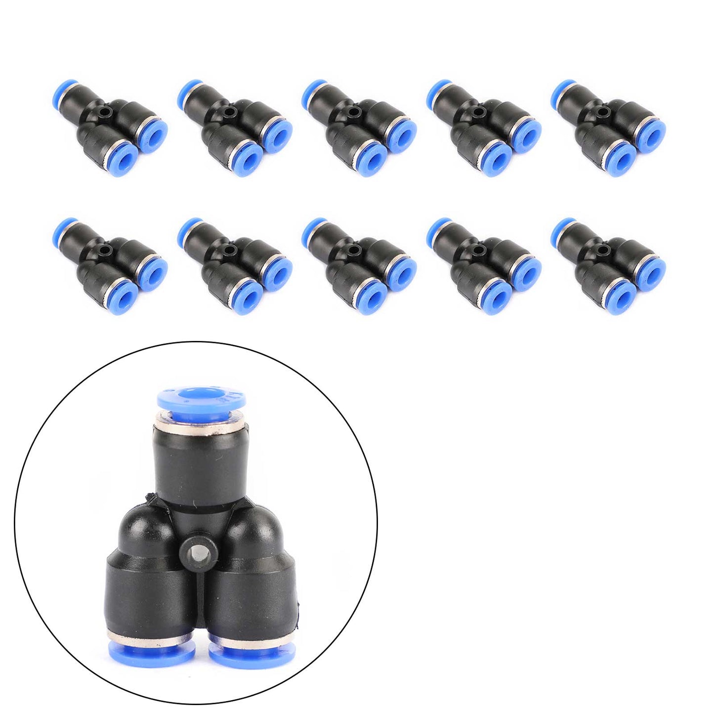 Car, "Y" Shape 1Pcs New Mini Push Button SPST Momentary N/O OFF-ON Switch 10mm Black