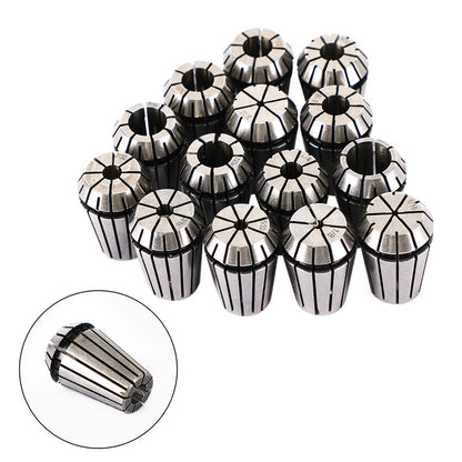 CNC Milling Lathe Engraving Machine, 7Pcs ER20(1/8"-1/2") ER20 Spring Collet Set