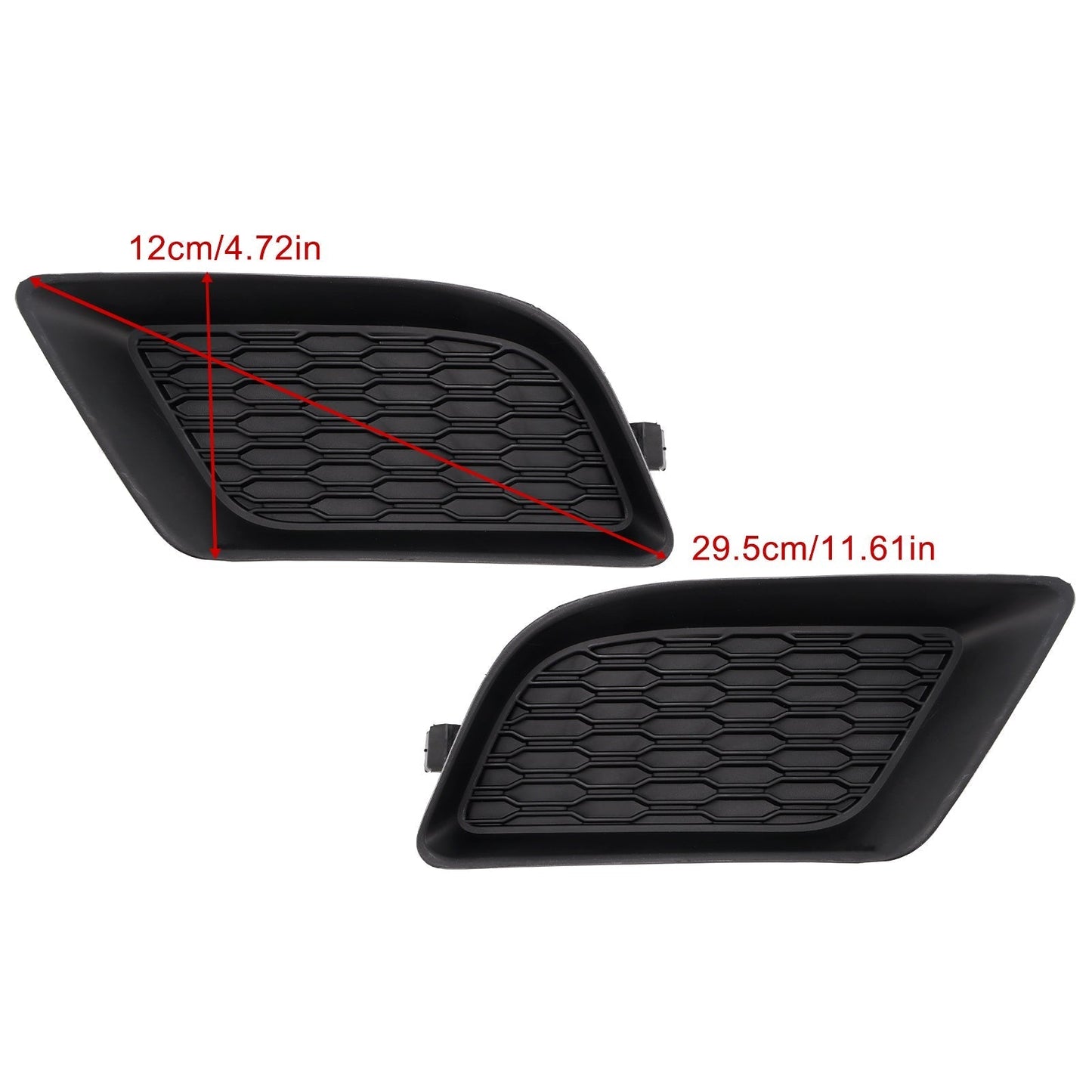 2011-2014 Dodge Charger R/T, SE, SXT, SXT Plus 2PCS Fog Light Cover 68092570AA 68092571AA