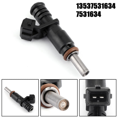 FJ748 1x Fuel Injectors For 06-12 BMW 128i 328i X3 X5 Z4 525i 2.0/2.5/3.0L 13537531634 Champoo