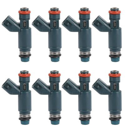 8PCS Fuel Injectors 2W93-BA AJ811177 Fit Jaguar 03-09 4.2L Fit Land Rover 08-09 4.2L