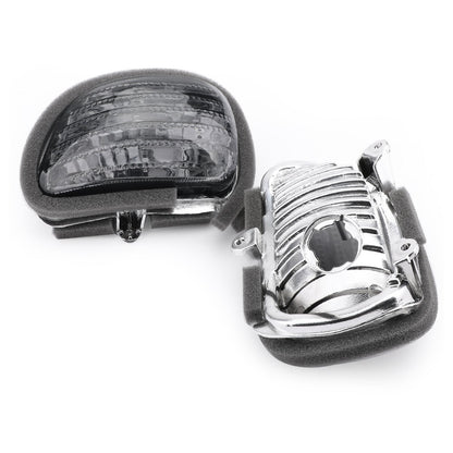Front Turn Signals Lens For Honda GL1800 Goldwing 2001-2010 Smoke Champoo