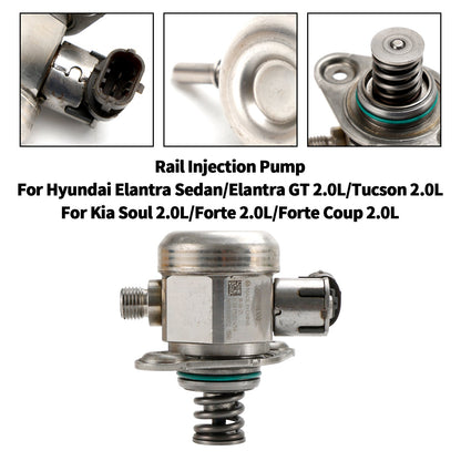 2014-2016 Kia Soul/Forte 2.0L Direct Injection High Pressure Fuel Pump 353202E100 HM10052 AU108002S01