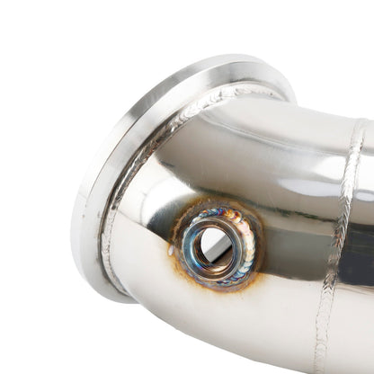 Toyota Supra A90 2020+ 4.5" Exhaust Downpipe Upgrade Stainless Steel