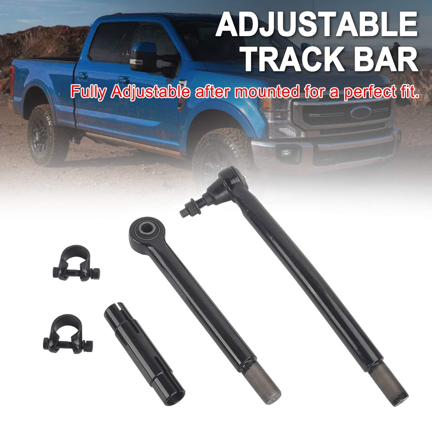 2017-2021 Ford F350 Super Duty 4X4 4WD Front Adjustable Track Bar Lift Kits
