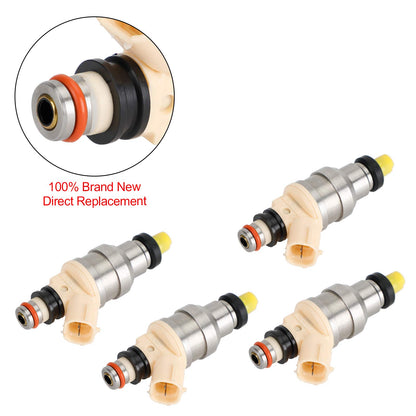 Fuel Injectors 4G1549 1571058B00 INP470 Fit 1996-1998 Suzuki X-90