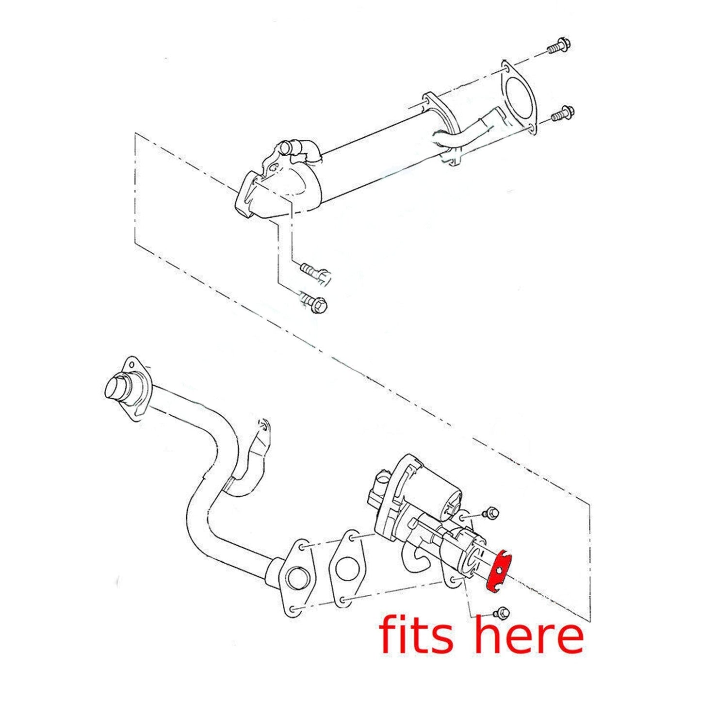 Peugeot Boxer 2006+ EGR Valve Blank Plate