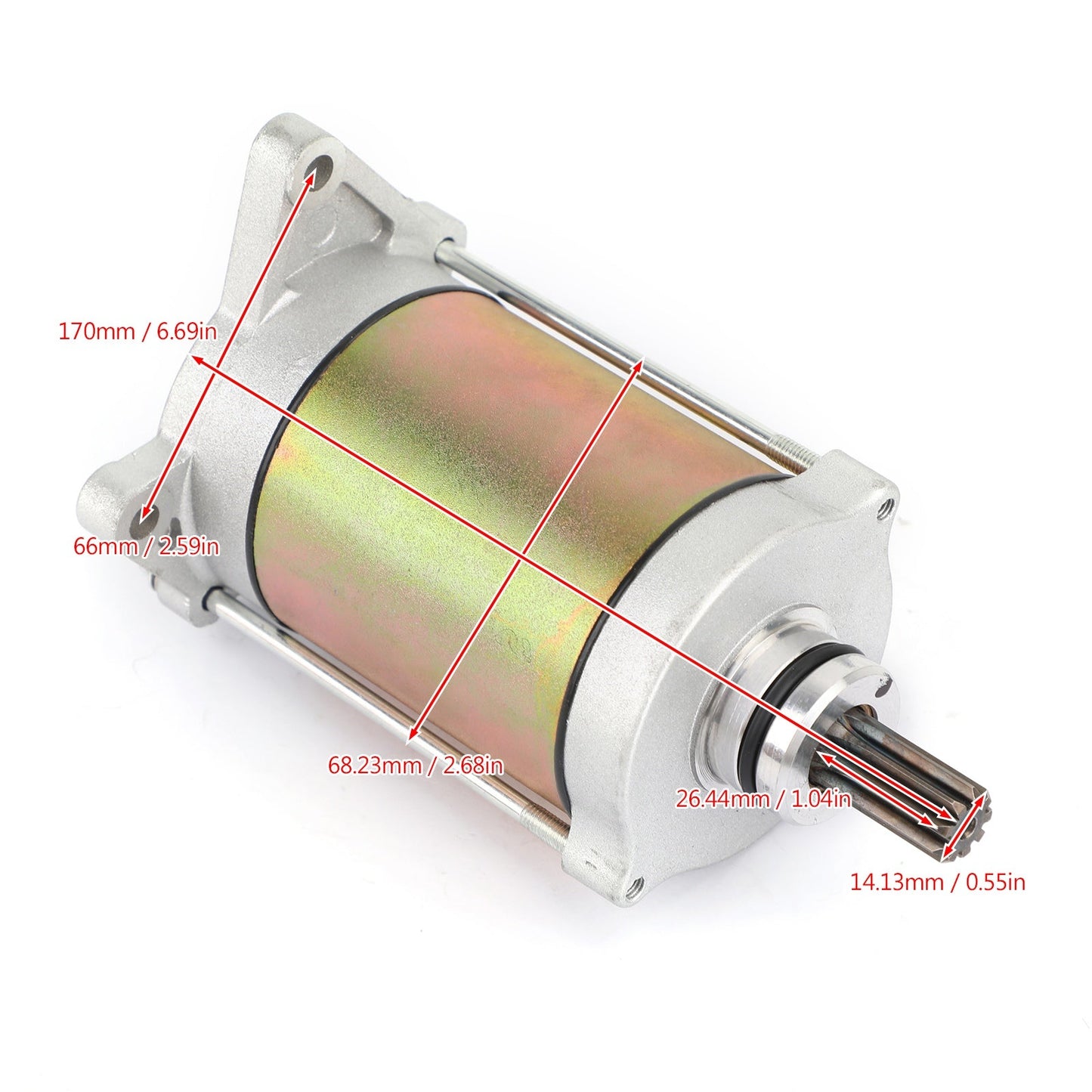Starter Motor for CFMOTO X8 Uforce ZForce CForce 800 2013-2020 0800-091000 Champoo