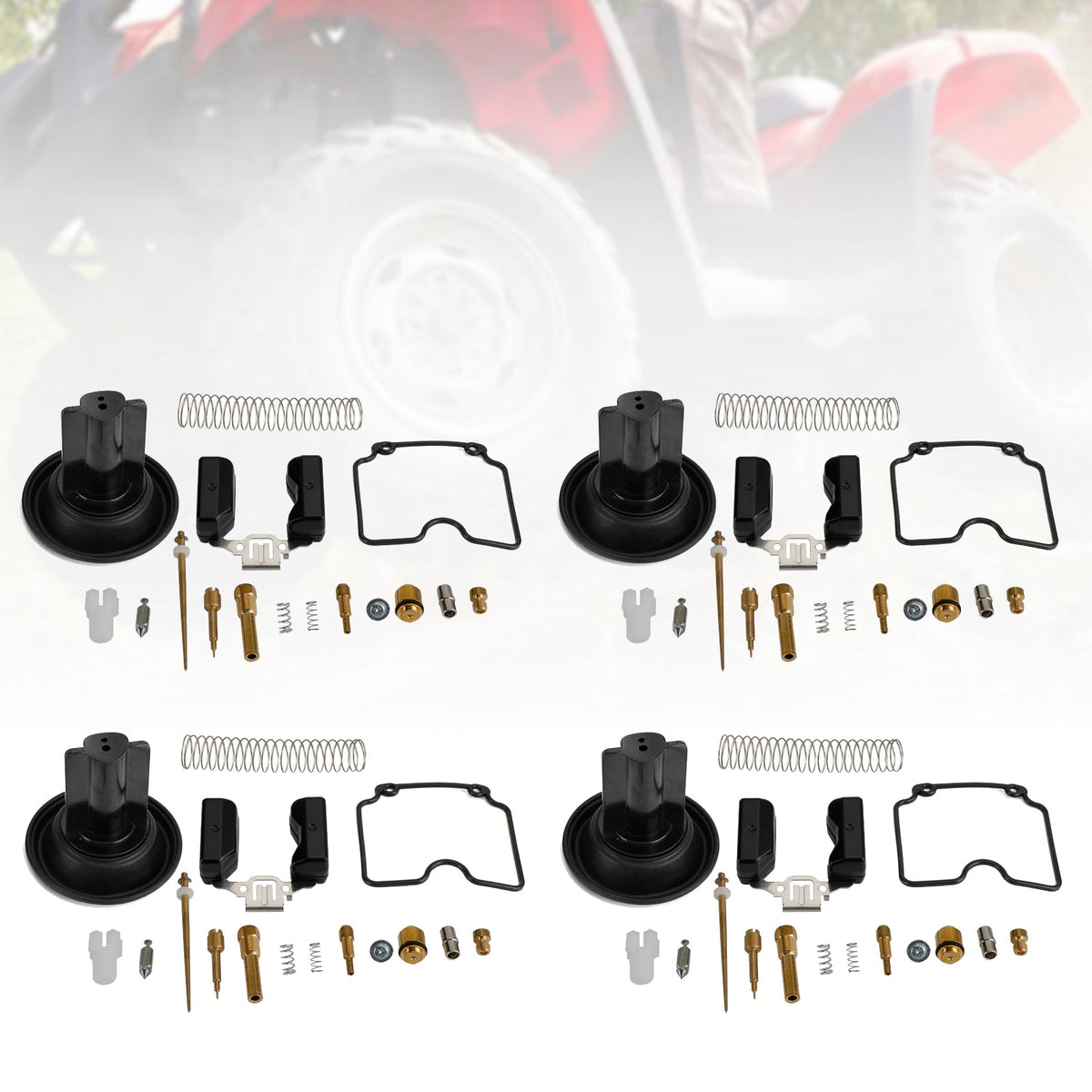 250CC ATV ATV250 EN250 GP200 GP250 MV30 4PCS Carburetor Rebuild Repair Kit