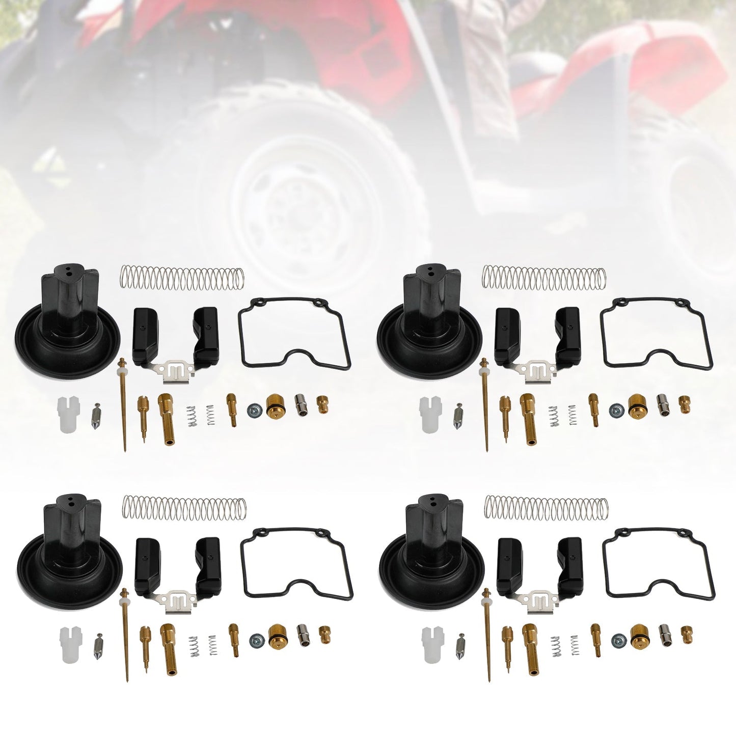 250CC ATV ATV250 EN250 GP200 GP250 MV30 4PCS Carburetor Rebuild Repair Kit