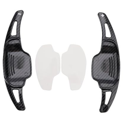 2012-2015 Chevrolet Camaro Carbon Look Steering Wheel Paddle Shifter Extension Covers
