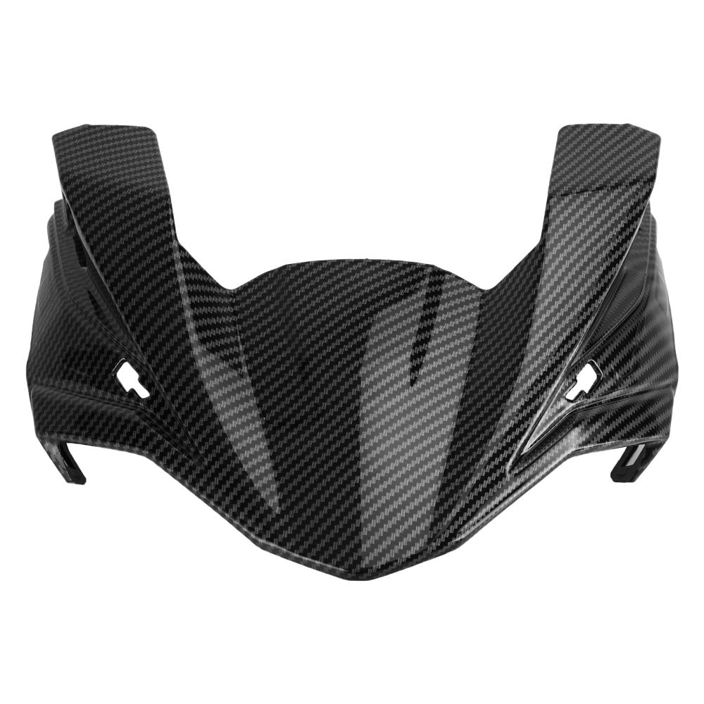 Carbon Front Nose Headlight Cover Surround Fairing For Kawasaki Z650 2017-2019