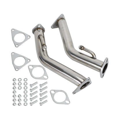 2008-2013 Infiniti G37 3.7L V6 Coupe & Sedan 2.5" Test Pipes Exhaust DownPipe