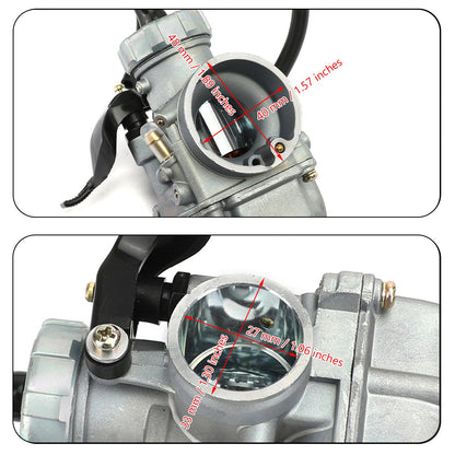 NSR140 26mm PE26 Perfromance Carburetor Carb Motorcycle Scooter ATV
