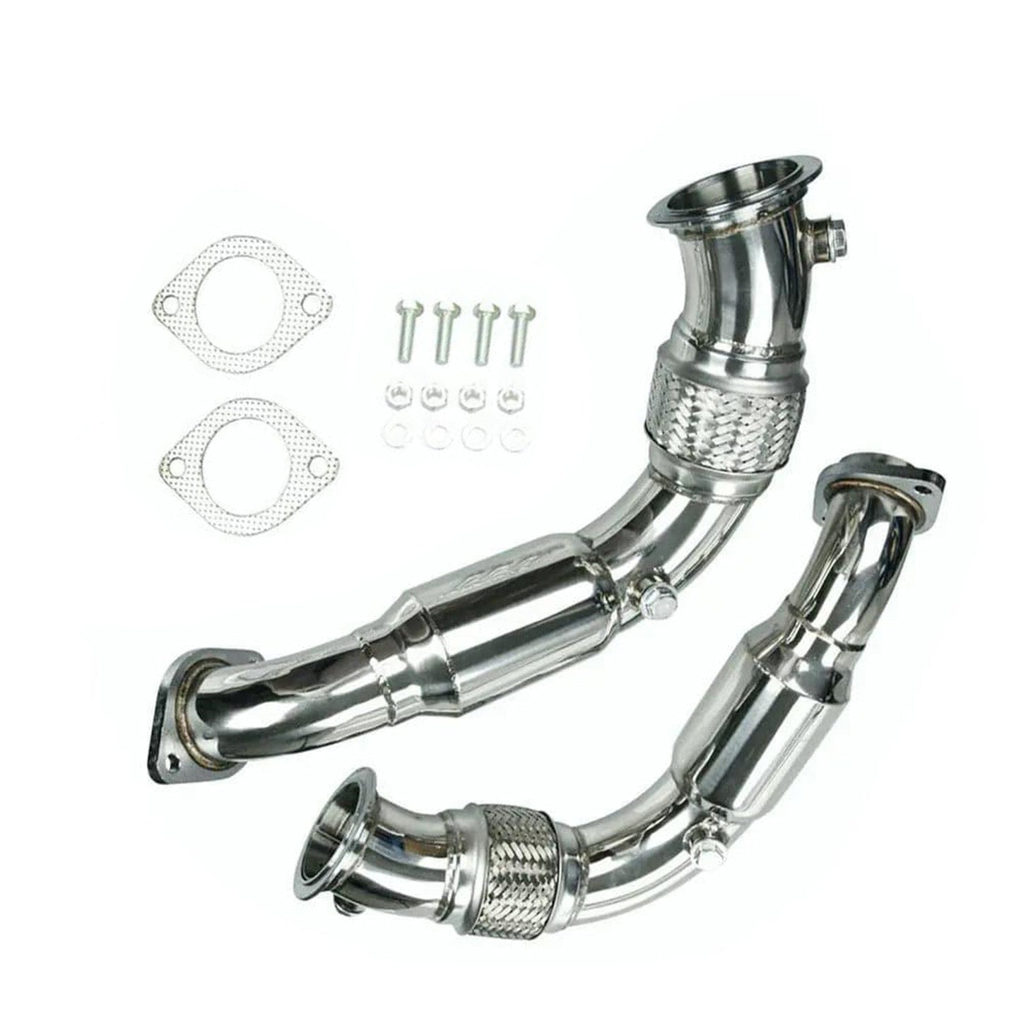 2008-2014 BMW X6 Exhaust Downpipe Twin Turbo